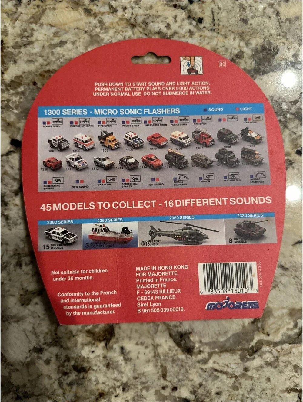 Majorette Micro Sonic Flashers Military Collection Tank NEW + FAST SHIPPING